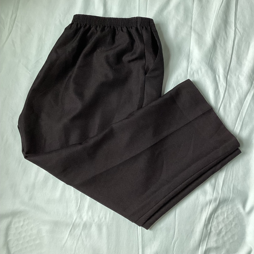Alfred Dunner Black Ladies Dress Pants